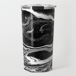 Black Marble Travel Mug