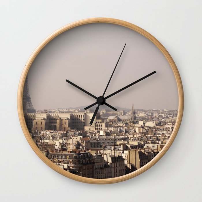Paris  Wall Clock