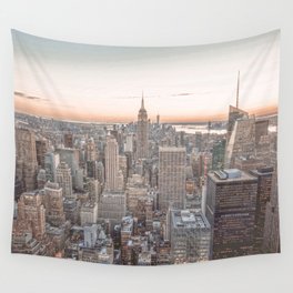 New York Skyline Wall Tapestry