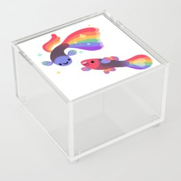 Rainbow guppy 5 Acrylic Box