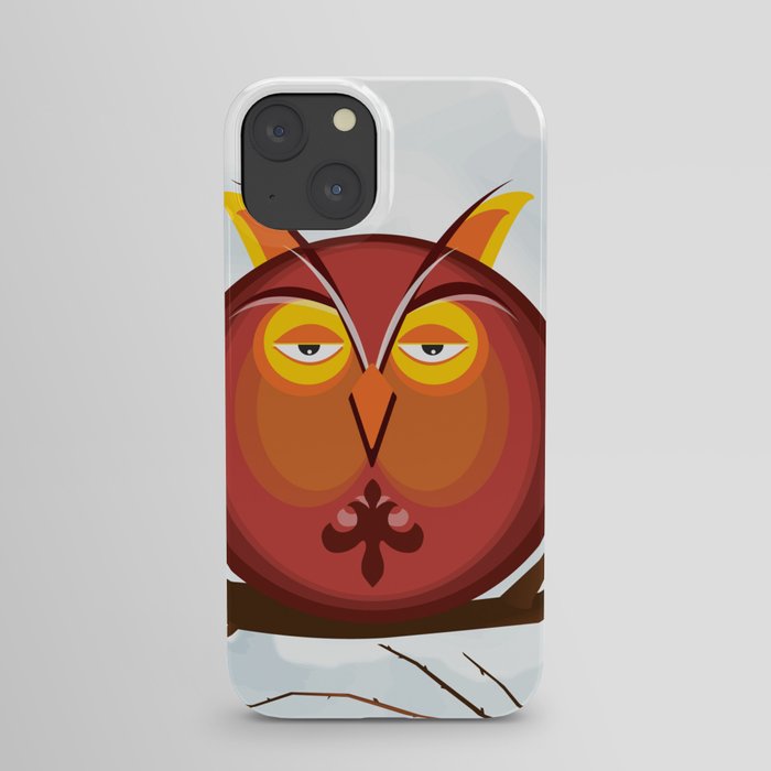 Otis the Owl on a Tuesday iPhone Case