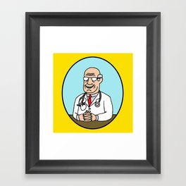 Dr. Pute Framed Art Print