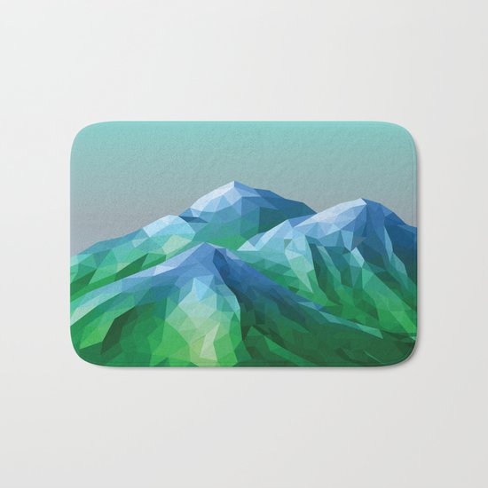 Night Mountains No. 40 Bath Mat