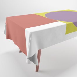 Kreise und Quadrate Tablecloth