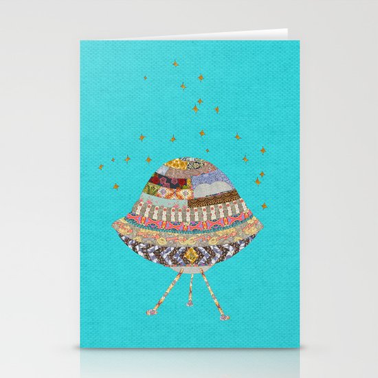 My Spaceship Will Come Stationery Cards