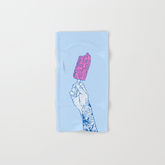 Brain ice cream! mmmmm Hand & Bath Towel