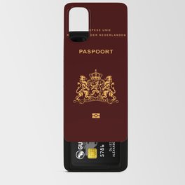 NETHERLANDS PASSPORT COVER Android Card Case