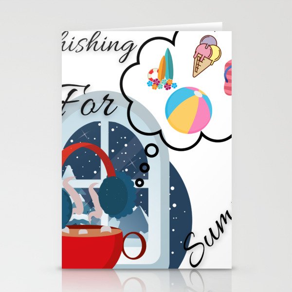 Winter Wishing Stationery Cards