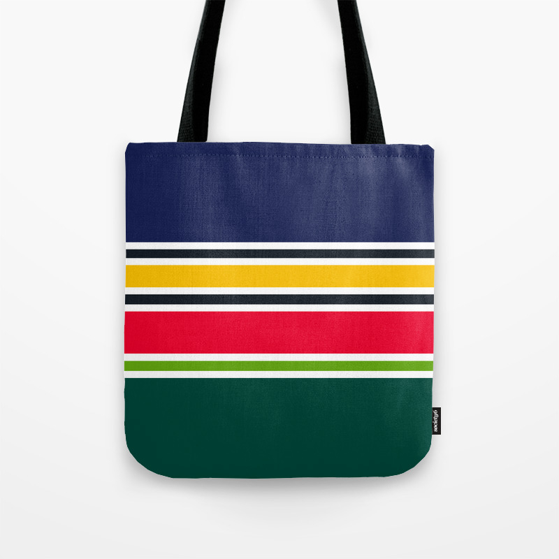 hunter green tote bag