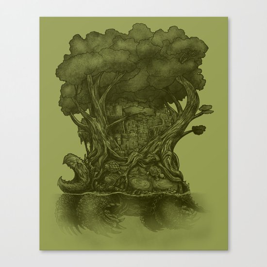 Atlas Canvas Print