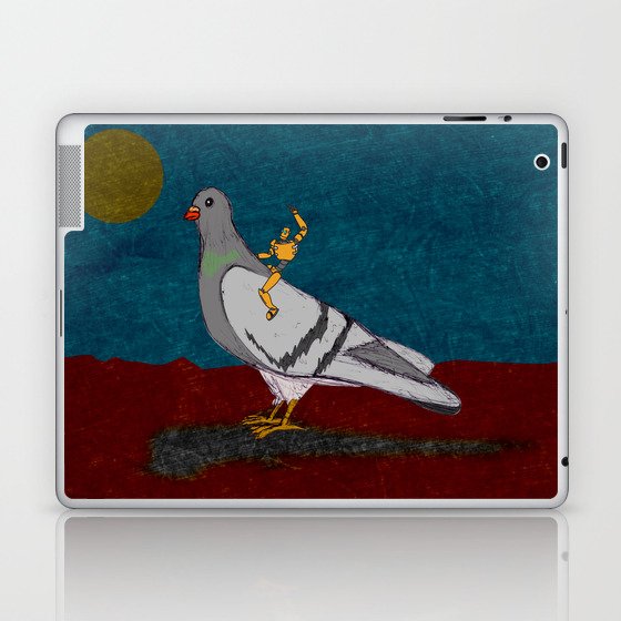 Pigeon Rodeo Laptop & iPad Skin