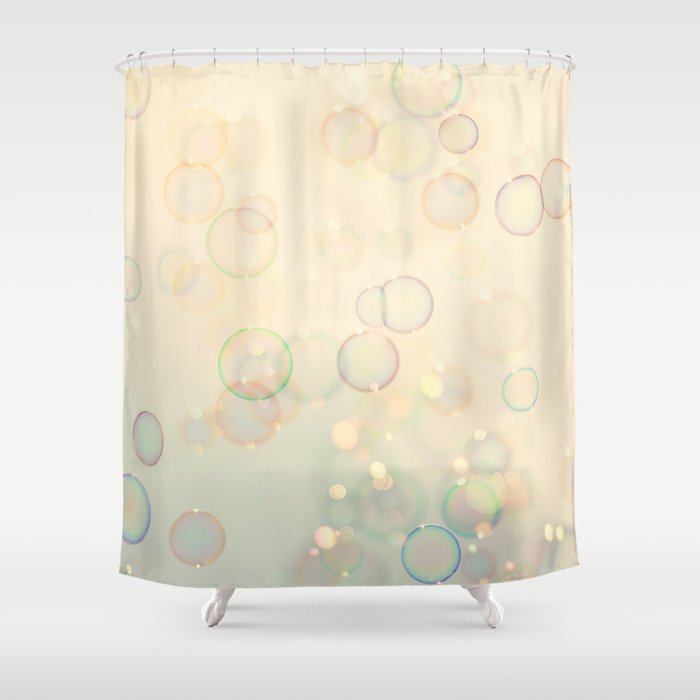Bubbles  Shower Curtain