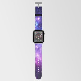 Purple Blue Galaxy Nebula Apple Watch Band