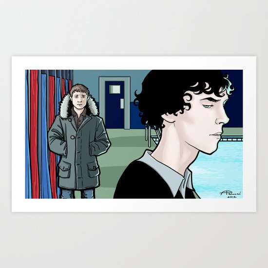 The Pool Art Print