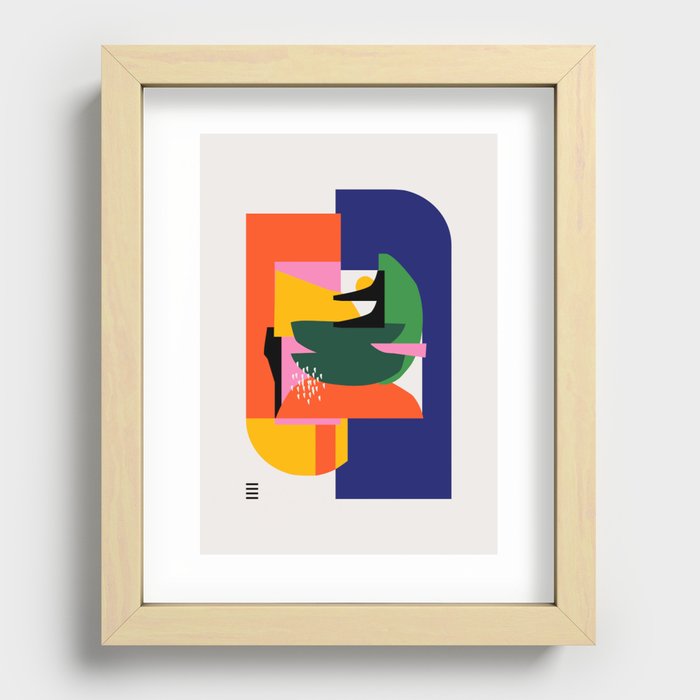 Mad sweet Recessed Framed Print