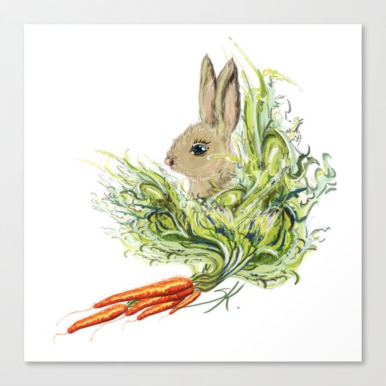 Rabbit Canvas Print