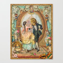 Beauty and the Beast Canvas Print