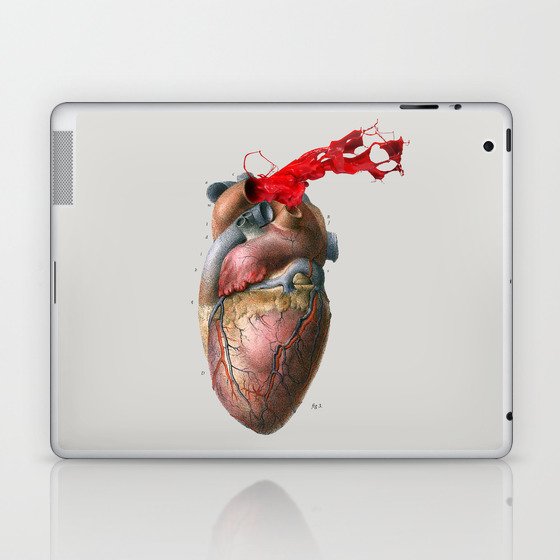 Broken Heart - Fig. 3 Laptop & iPad Skin