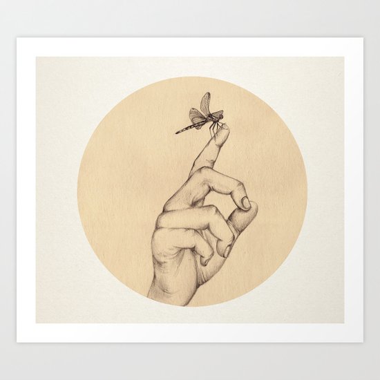 Organic II Art Print