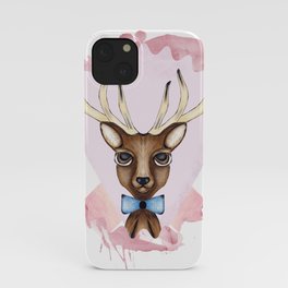 Pink Deer - Ciervo Rosa iPhone Case