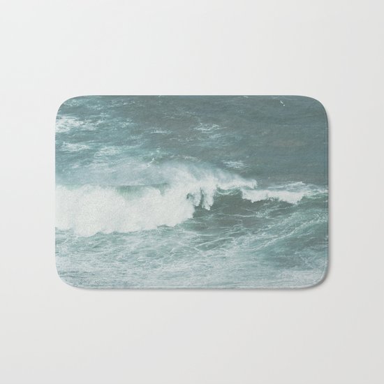 Faded sea Bath Mat