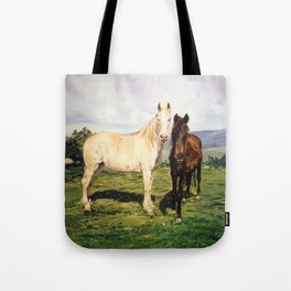 Caballos/Cabalos/Horses Tote Bag