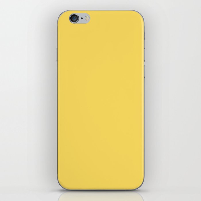 Saffron Yellow iPhone Skin