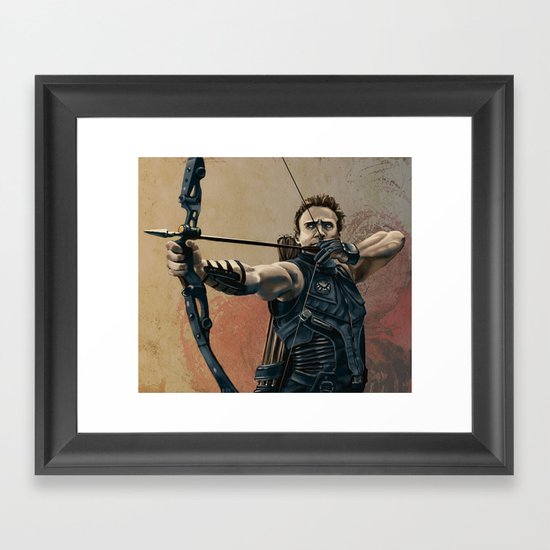 Hawkeye Framed Art Print