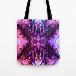 Dreaming Deeply Wavy Abstract Pattern Tote Bag