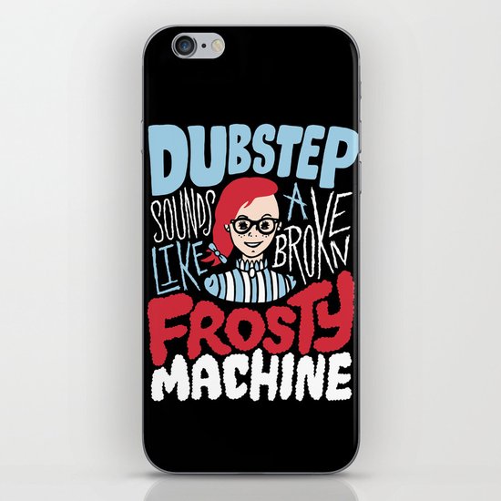 Frosty Dubstep iPhone & iPod Skin