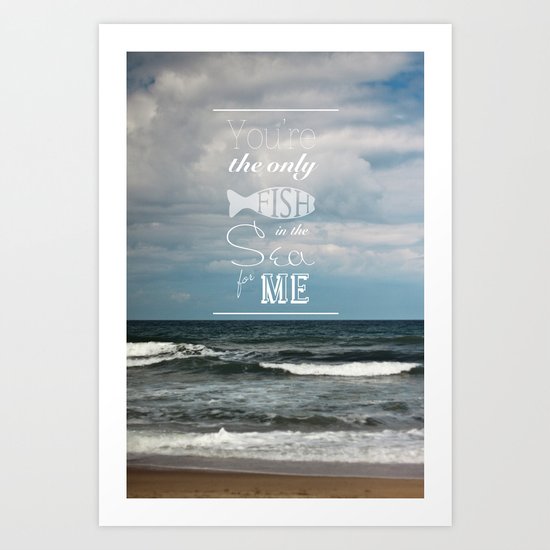 In the Sea Art Print
