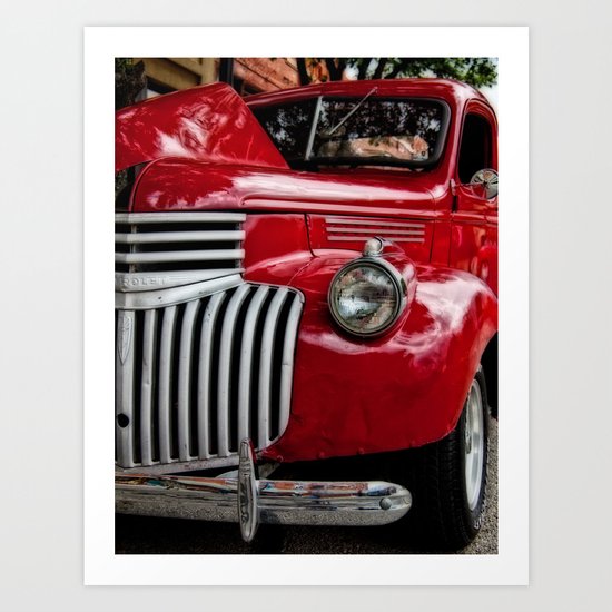 Vintage Truck 2 Art Print