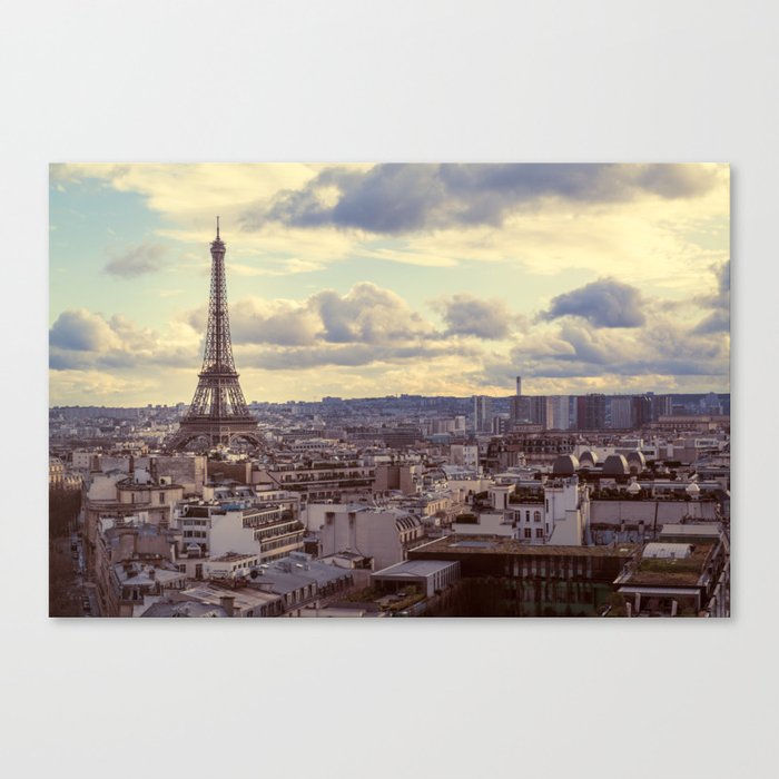 Tour Eiffel Canvas Print