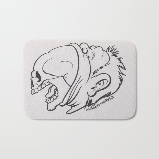 Skullicious( Breaking Out) Bath Mat