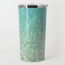 Colors of the Sea Water - Clear Turquoise Travel Mug