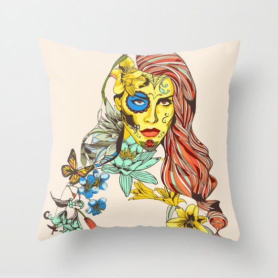 Shades Of Cool Throw Pillow