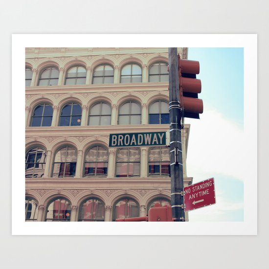 - Broadway Art Print