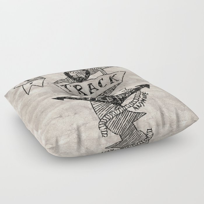 Cant Keep Track of Trends! Floor Pillow