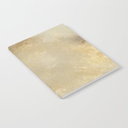 Frozen glass golden Notebook