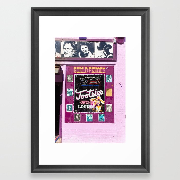 Tootsie's Orchid Lounge II Framed Art Print