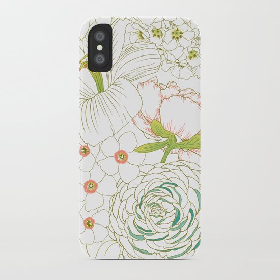 Big Blooms iPhone Case
