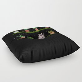 Plants and flowers for gardener and florist Floor Pillow