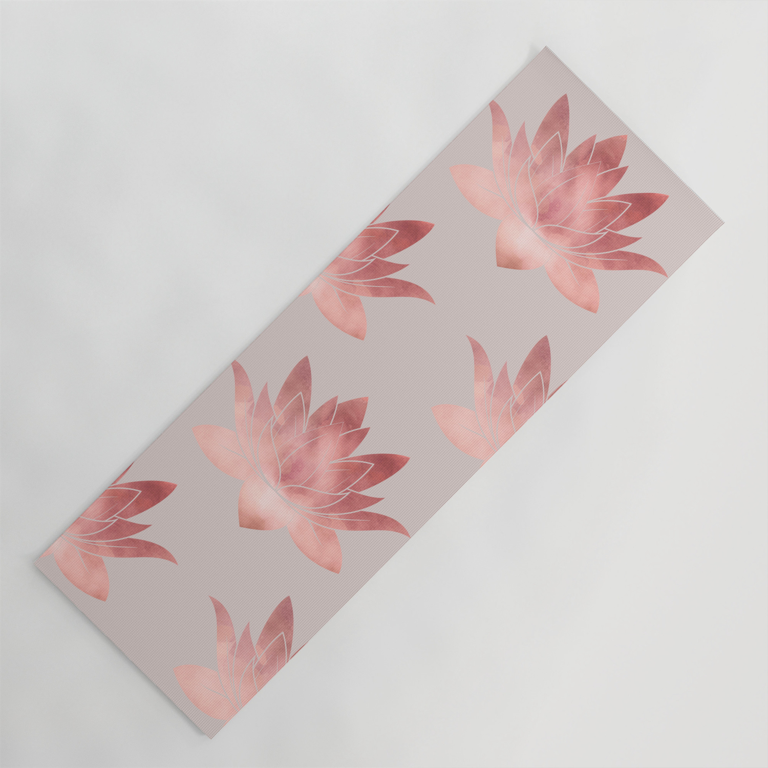 lotus flower yoga mat