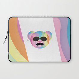 Punk Rainbow Bondage Bear Laptop Sleeve