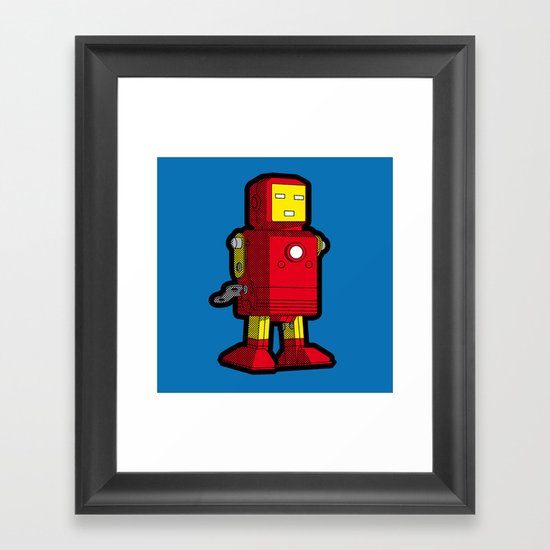 Iron Toy Framed Art Print
