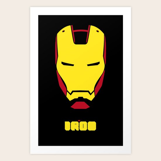 IRON FULLCOLOR Art Print