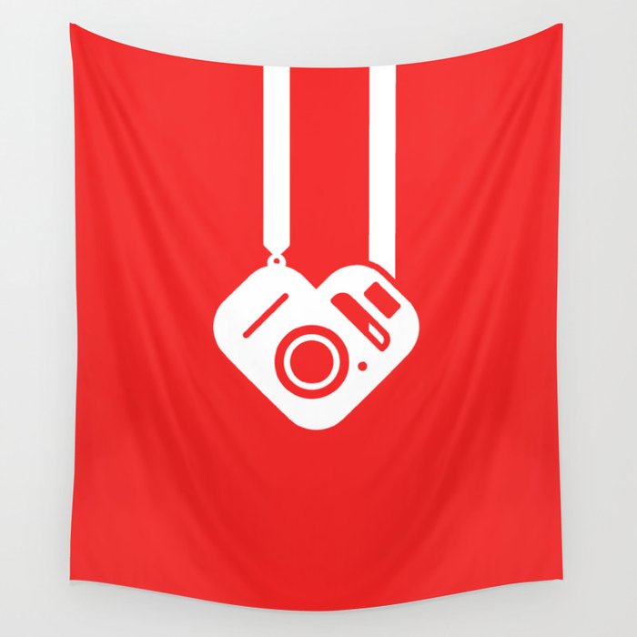 Love Photography Wall Tapestry
