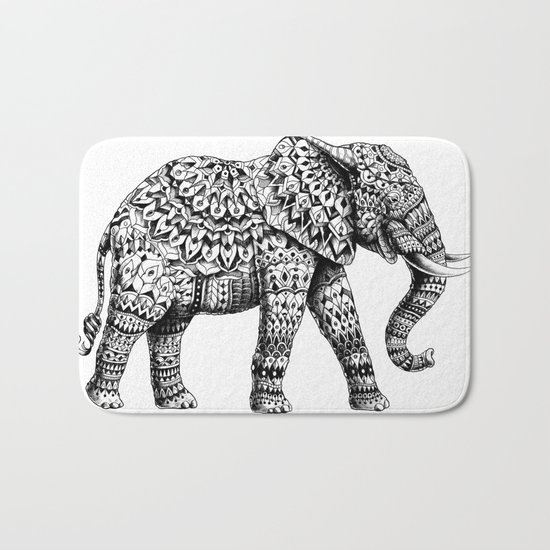 Ornate Elephant 3.0 Bath Mat