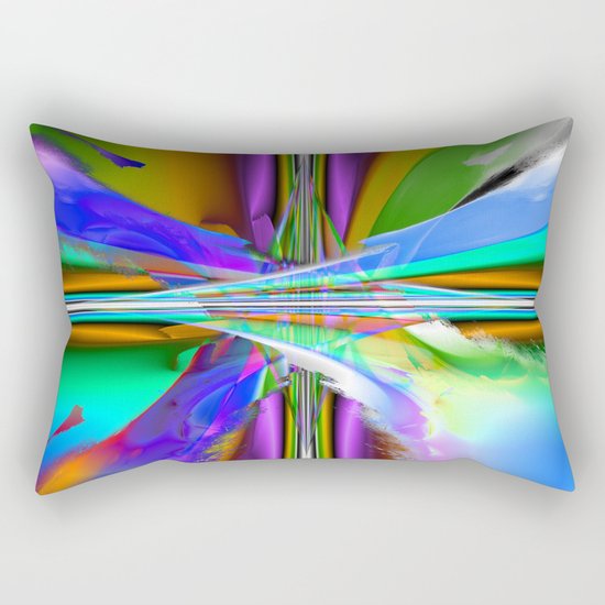 speed boat II Rectangular Pillow