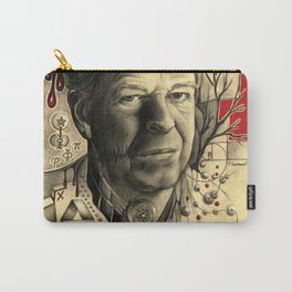 There are No Limits (Walter Bishop) Carry-All Pouch | Fringe, Tulip, Walterbishop, Graphite, Drawing, Limits, Upyro 